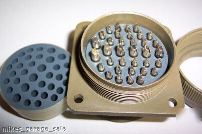 10 sets of 35 pin male / female amphenol plugs *20 pcs