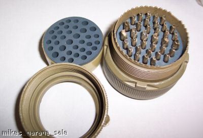 10 sets of 35 pin male / female amphenol plugs *20 pcs