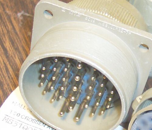 10 sets of 35 pin male / female amphenol plugs *20 pcs