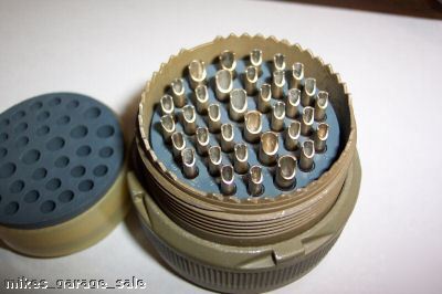 10 sets of 35 pin male / female amphenol plugs *20 pcs
