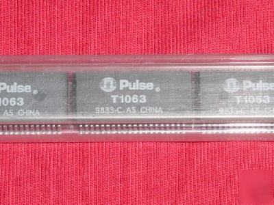 36 pcs. pulse# T1063, T1/E1XFMR;quad-port;tou