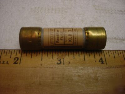 Klb-2 2 amp 250 volt rectifier fuse (qty 5 ea)