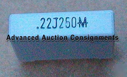 Mallory .22 uf metallized polyester capacitors qty 100