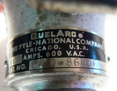 Quelarc pyle-national jpd-86048 60 amp receptacle plug