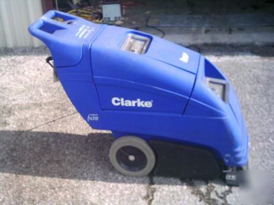 Clarke alto 16-i carpet extractor vacuum floor scrubber