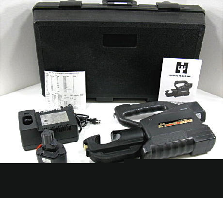 Huskie rec-3510 battery power hydraulic crimper kit ln