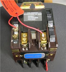 Joslyn clark ac non-reversing starter 18A 240V T13UO20