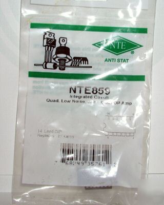 New EGC859 NTE859 jfet input op amp surplus 