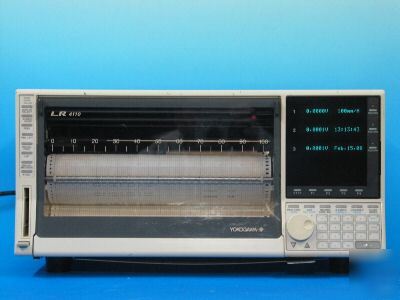 Yokogawa 3711-32B / LR4110 recorder with /gpib