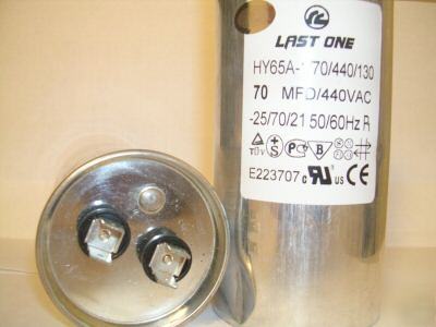 Capacitor 440V 70UF a/c motor run