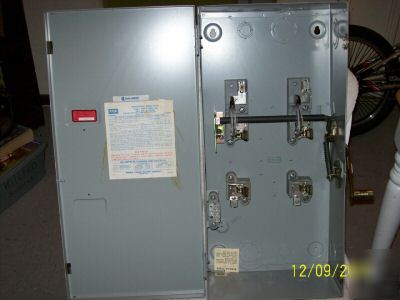 Challenger 100 amp fuse safty switch disconnect type 1 