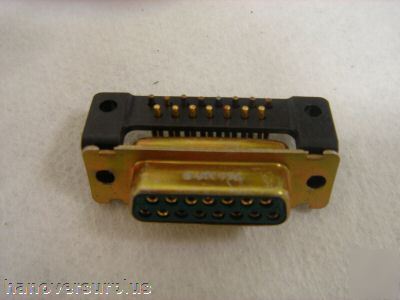 Ddmm dbm dam lot of 5 itt cannon connectors