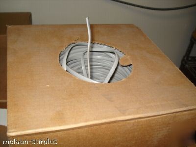New 500 feet telephone line cord, 26 gauge, 6 conductor