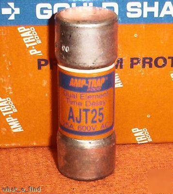New shawmut AJT25 amp-trap class j fuse ajt 25 nnb