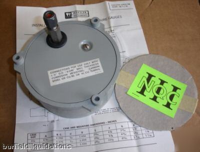 Weksler 30 psig pressure 30 in-hg vacuum gauge