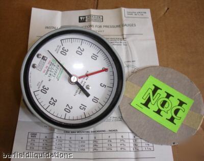 Weksler 30 psig pressure 30 in-hg vacuum gauge