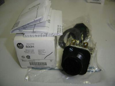 Allen bradley 800H-HR5D1 2 position selector switch 
