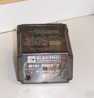 Electro corp 55125A mini prox ii