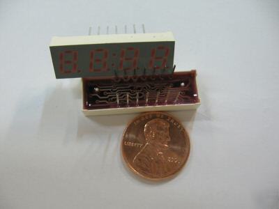 New 45 pcs p/n A284CE14 ; 4-digit , 7-segment display 