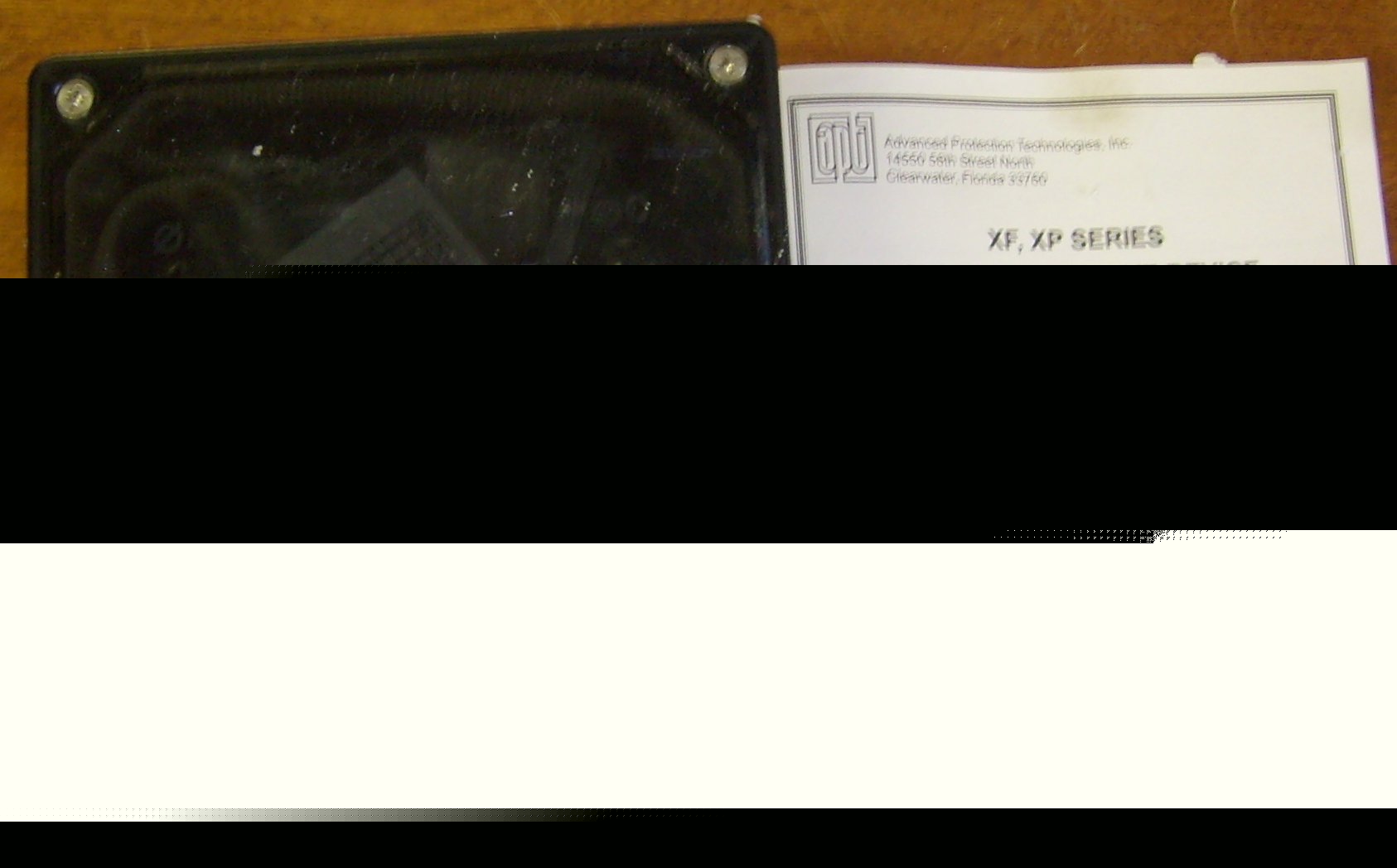 New apt transient eliminator te/2XF/aa/dc 208/120V 
