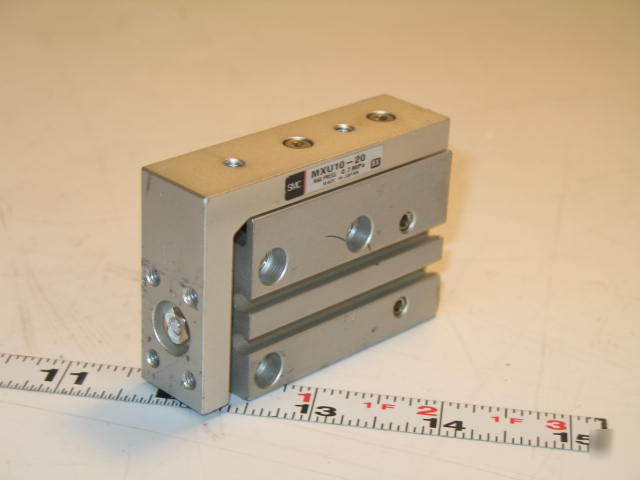 Smc pneumatic air linear guided slide MXU10-20