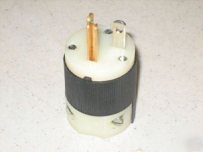 10 hubbell 5366-c 5366C 20A 125V 5-20P twistlock plugs