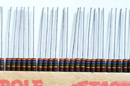 40) 3.6 meg ohm 1/2W carbon composition resistors 5%