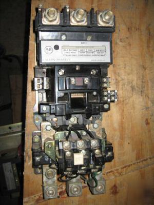Allen bradley size 5 fod starter 42454-464-02-0236 270A