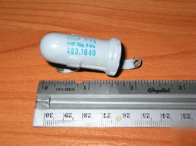 Ceramic capacitor siemens 800PF 5KV +/-10% 