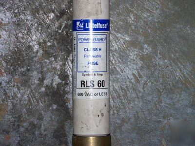 New littelfuse RLS60 600 volt 60 amp re able fuse