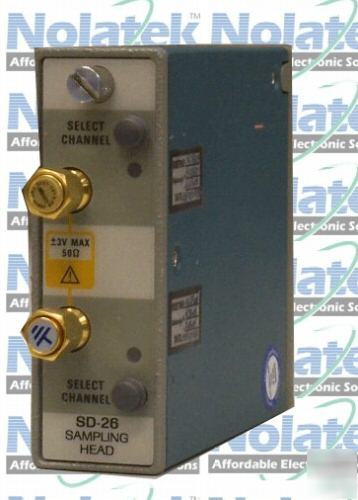 Tektronix SD26 sample head