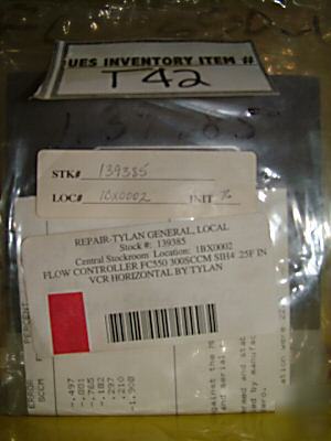 Tylan fc-550-1 mass flow controller mfc SIH4 300 sccm *