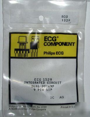 New ECG1529 dual op-amp NTE1529 