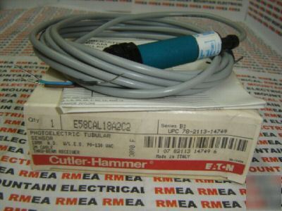 New cutler hammer photoelectric sensor E58CAL18A2C2