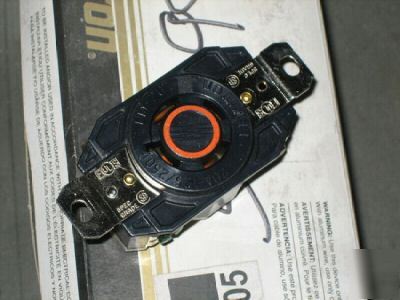 Leviton 2410 L14-20R 20A 125/250V twistlock receptacle