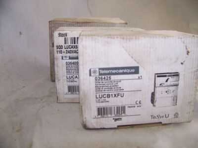 New lot telemecanique control unit LUCAX6RFU,B1XFU,BO5B