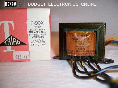 New triad f-90X rectifier power transformer ( in box)