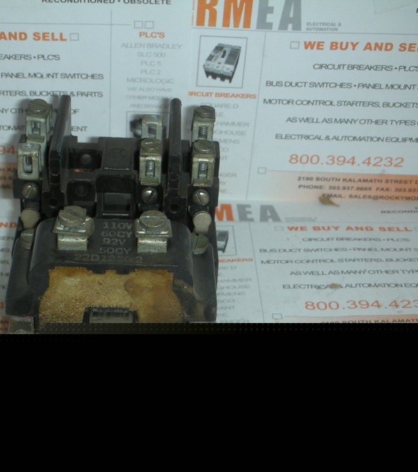 Ge CR2810A11 ab machine tool relay used