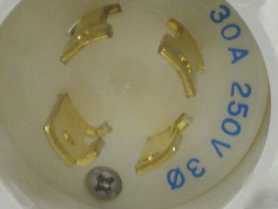 Hubbell twist lock plug HBL2721S 4CV44