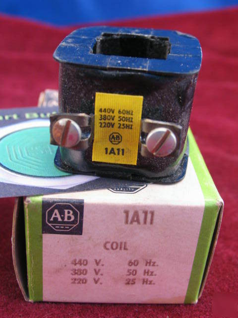 New 1A11 allen bradley coil for size 1 440/380/220V 