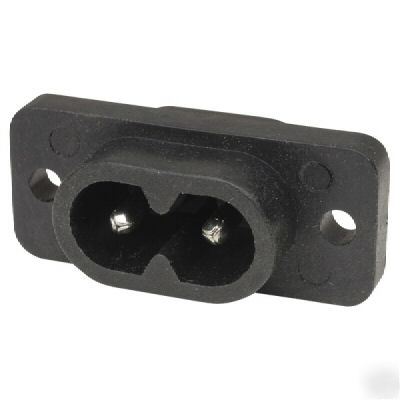  figure 8 chassis inlet, schurter, rohs