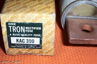 New buss tron kac 300 amp rectifier fuse warranty 