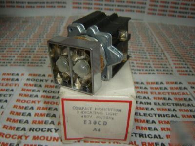 New cutler hammer compact pushbutton E30CD 480 v