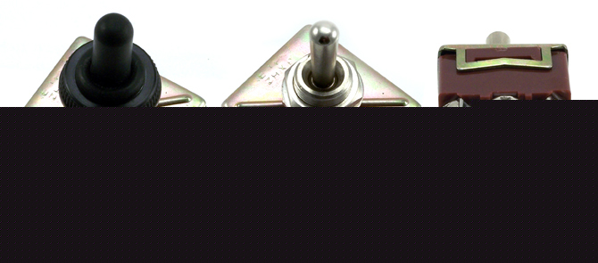 New panel mount toggle switch on/off/on 3 pole