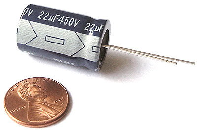 New radial electrolytic capacitor 22UF 450V stock (10)