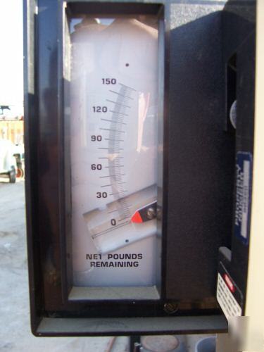 Wallace and tiernan V100 pennwalt chlorinator scale