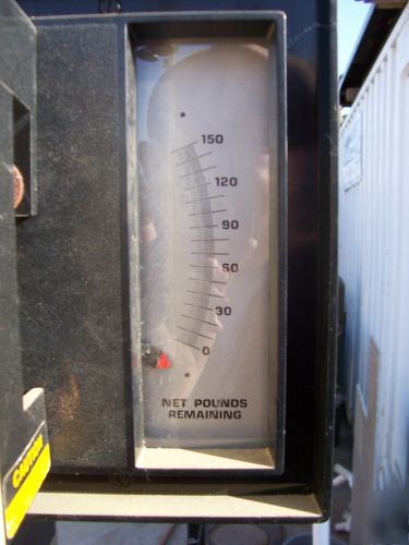 Wallace and tiernan V100 pennwalt chlorinator scale