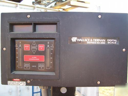 Wallace and tiernan V100 pennwalt chlorinator scale