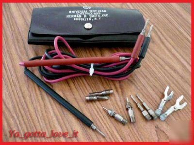 Triplet model 307 a.c. ammeter & universal test leads