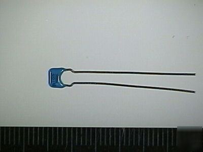.01UF 50 volt ceramic radial capacitor <<lot of 2>>